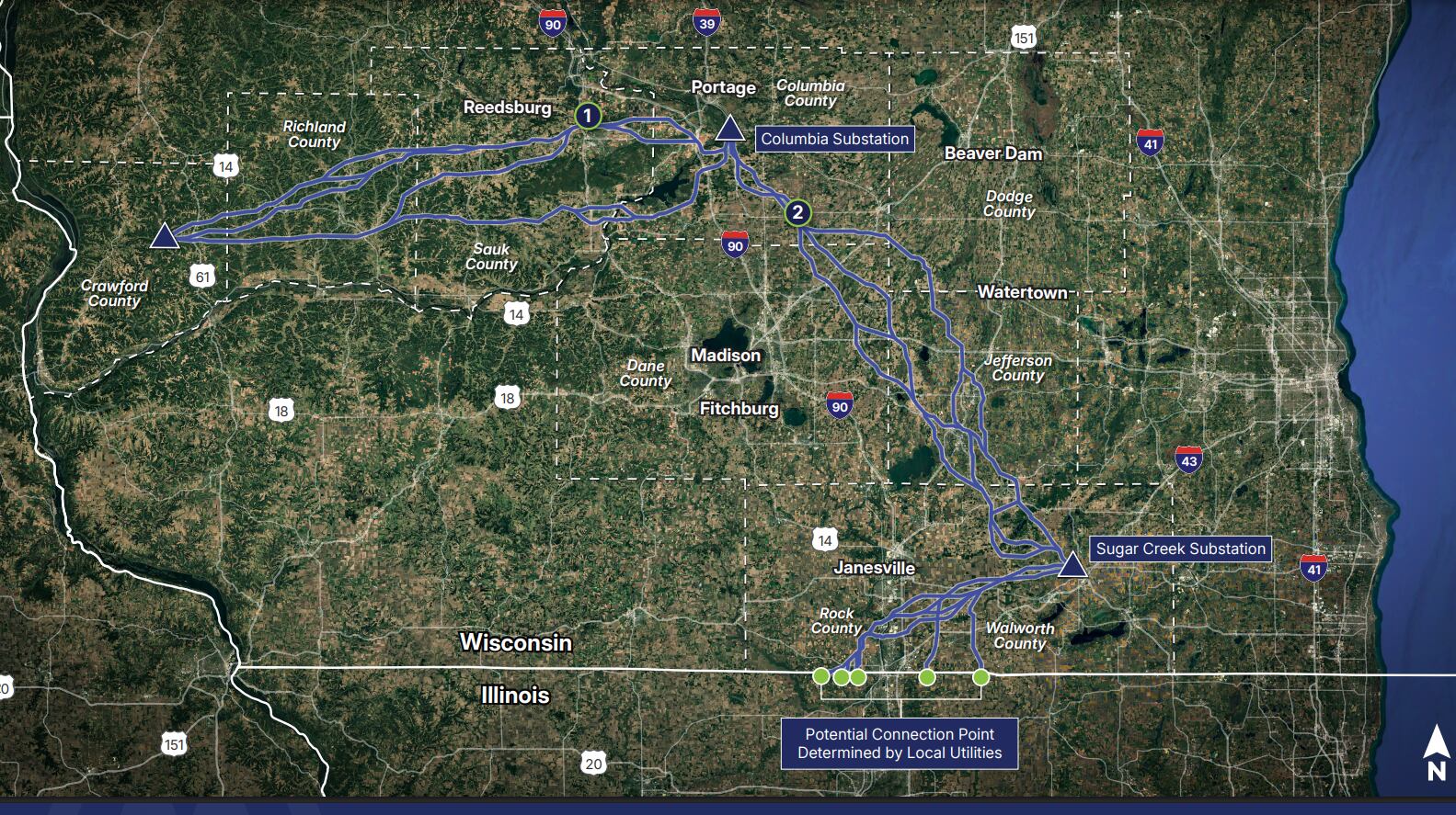 Southern Wisconsin landowners raise concerns over potential BECI 765-kV ...