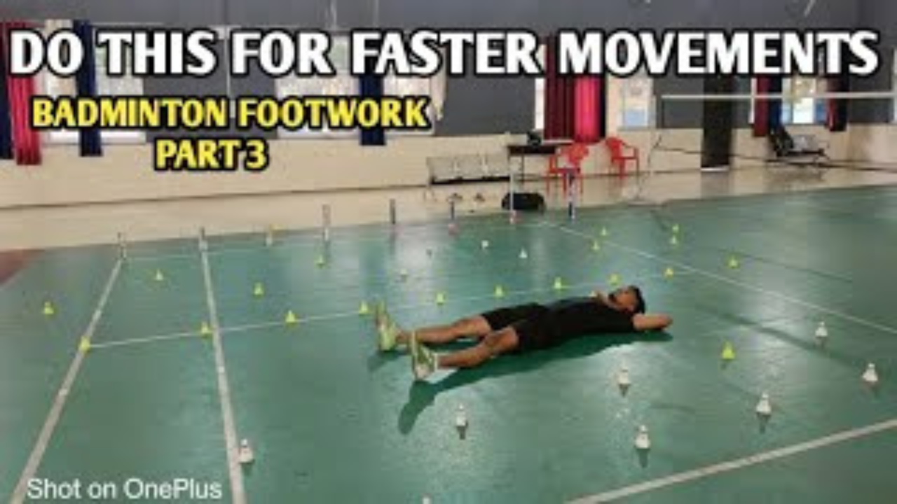 Badminton footwork drills for better movement