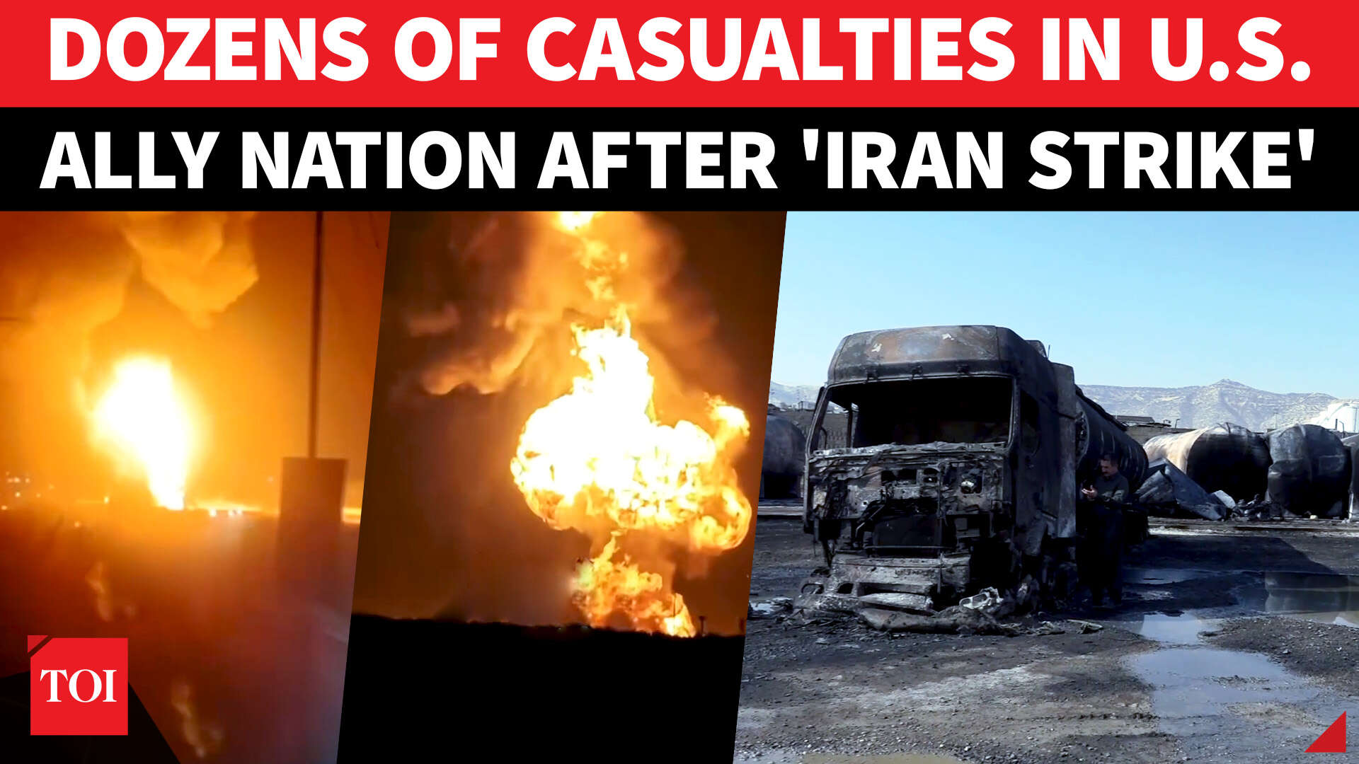 Iraq fuel facility inferno: 30 injured after explosions erupt inside ...