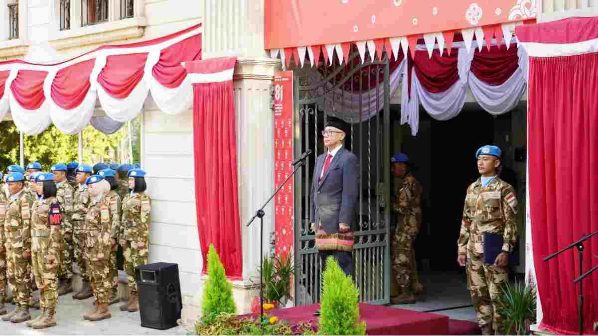 Jauh dari Tanah Air, WNI di Beirut Rayakan Kemerdekaan dengan Lomba dan Kuliner Nusantara