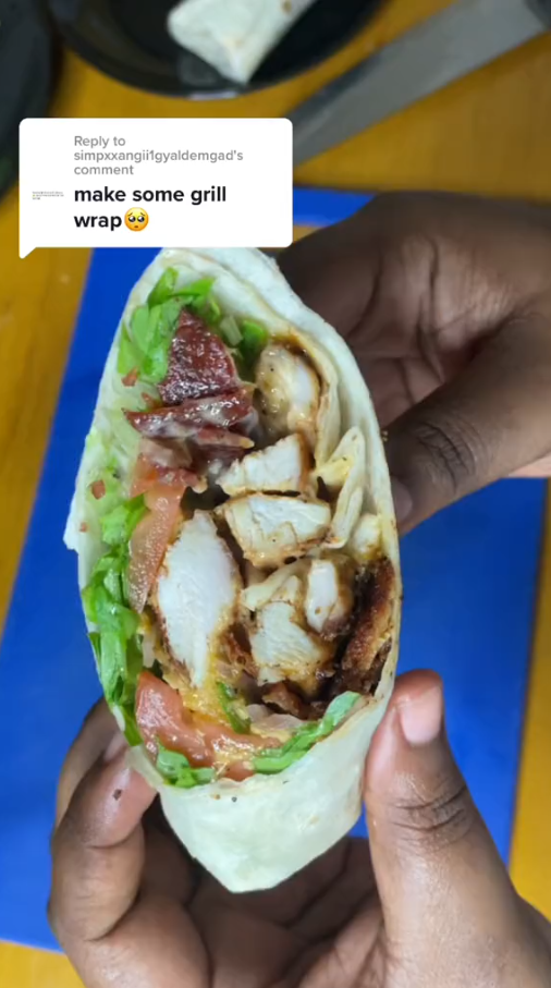 Homemade chicken bacon ranch wrap recipe