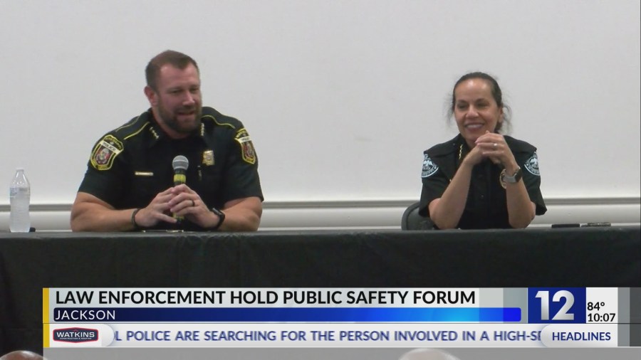 Jackson residents voice safety concerns at police forum