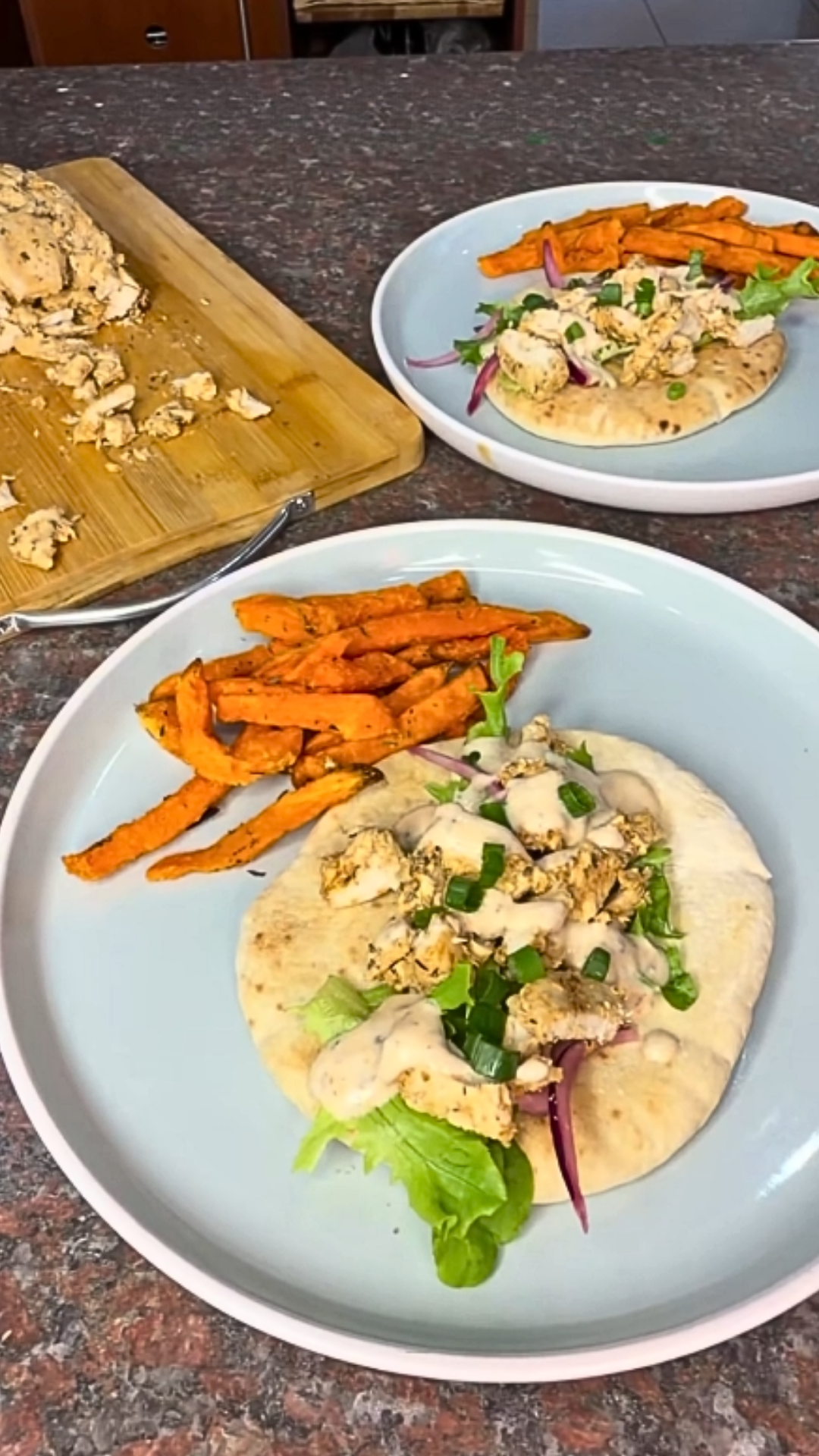 Loaf pan shawarma chicken with homemade spice blend