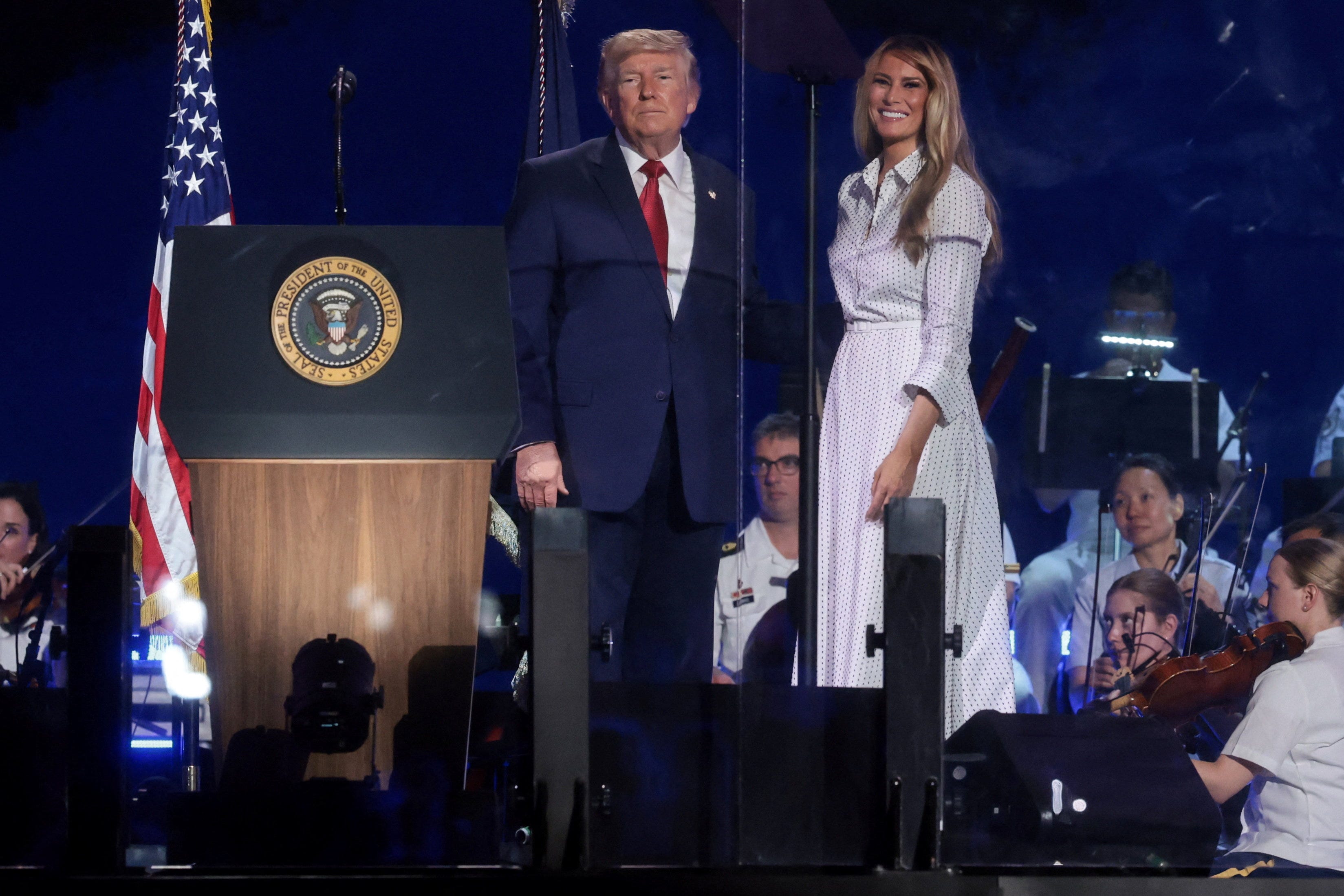 Melania Trump has not made an official public appearance since July 19