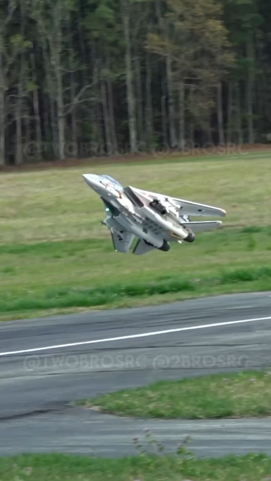 RC F-14A Tomcat demonstrates impressive flight control