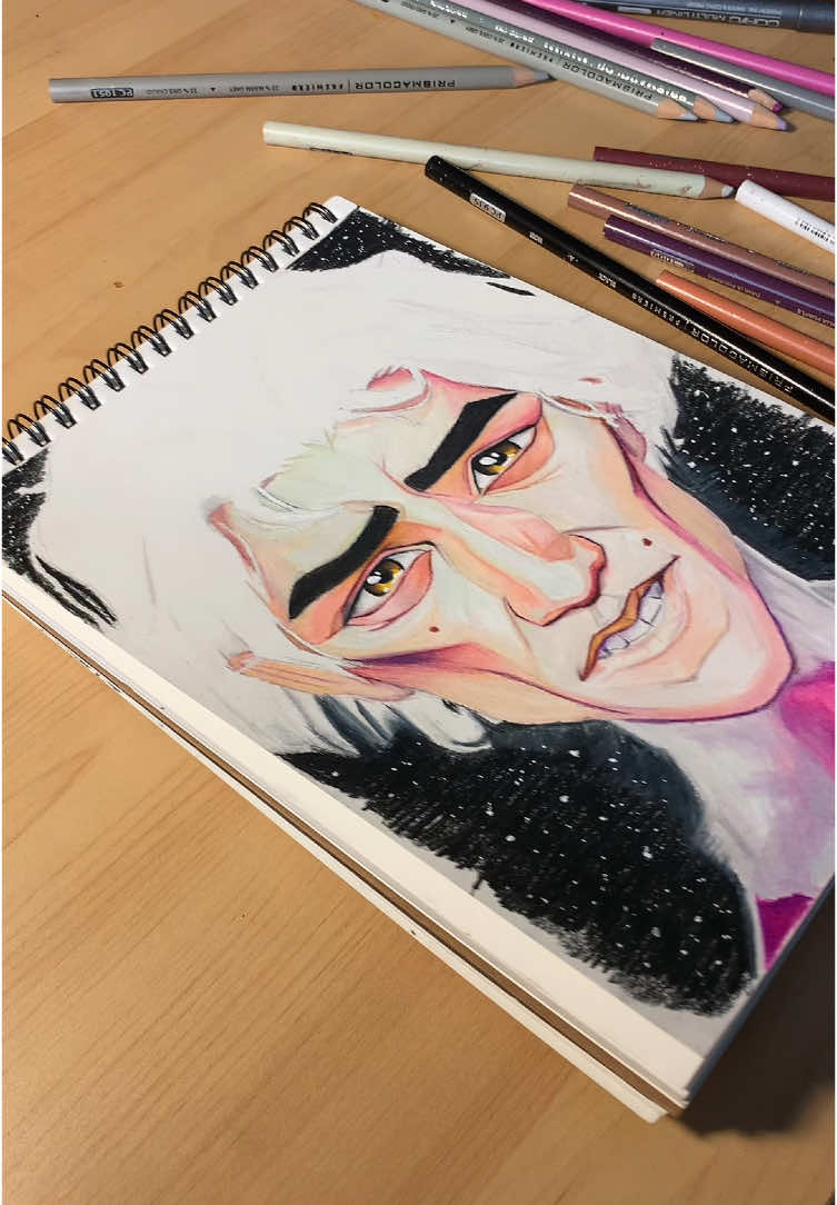 How colored pencils bring character art alive
