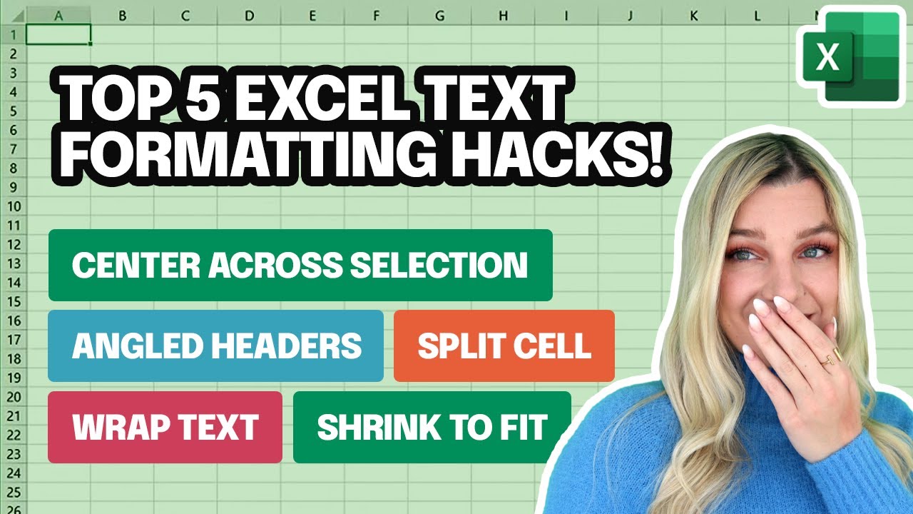 Five Excel text formatting hacks to try