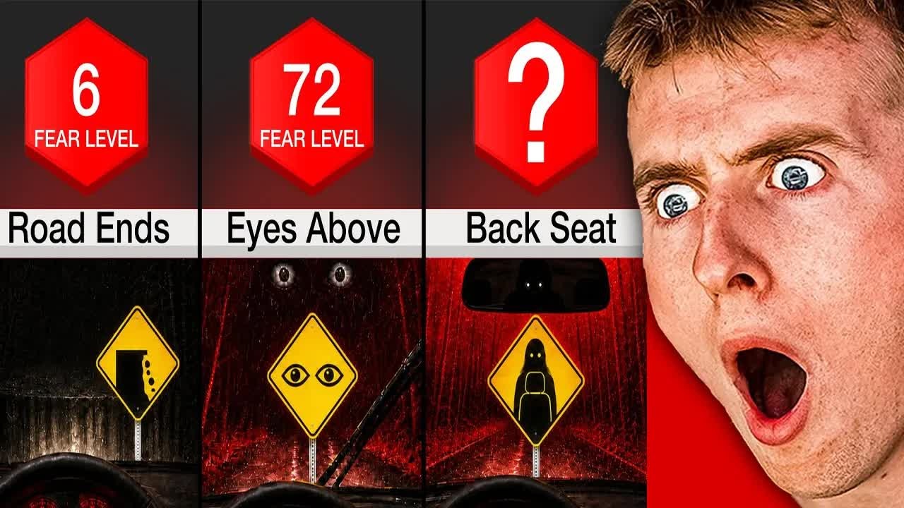 From falling rocks to nuclear waste: The scariest signs on real roads