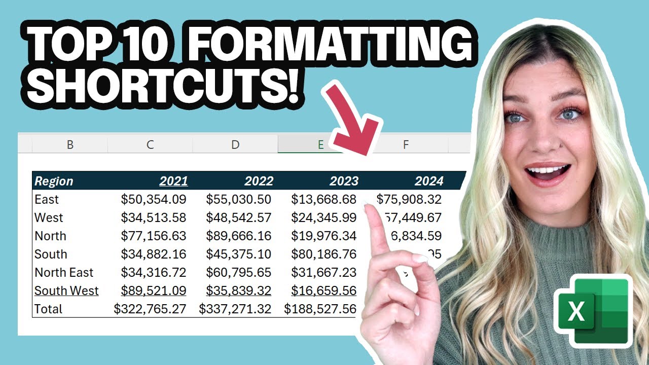 10 Excel formatting shortcuts worth knowing