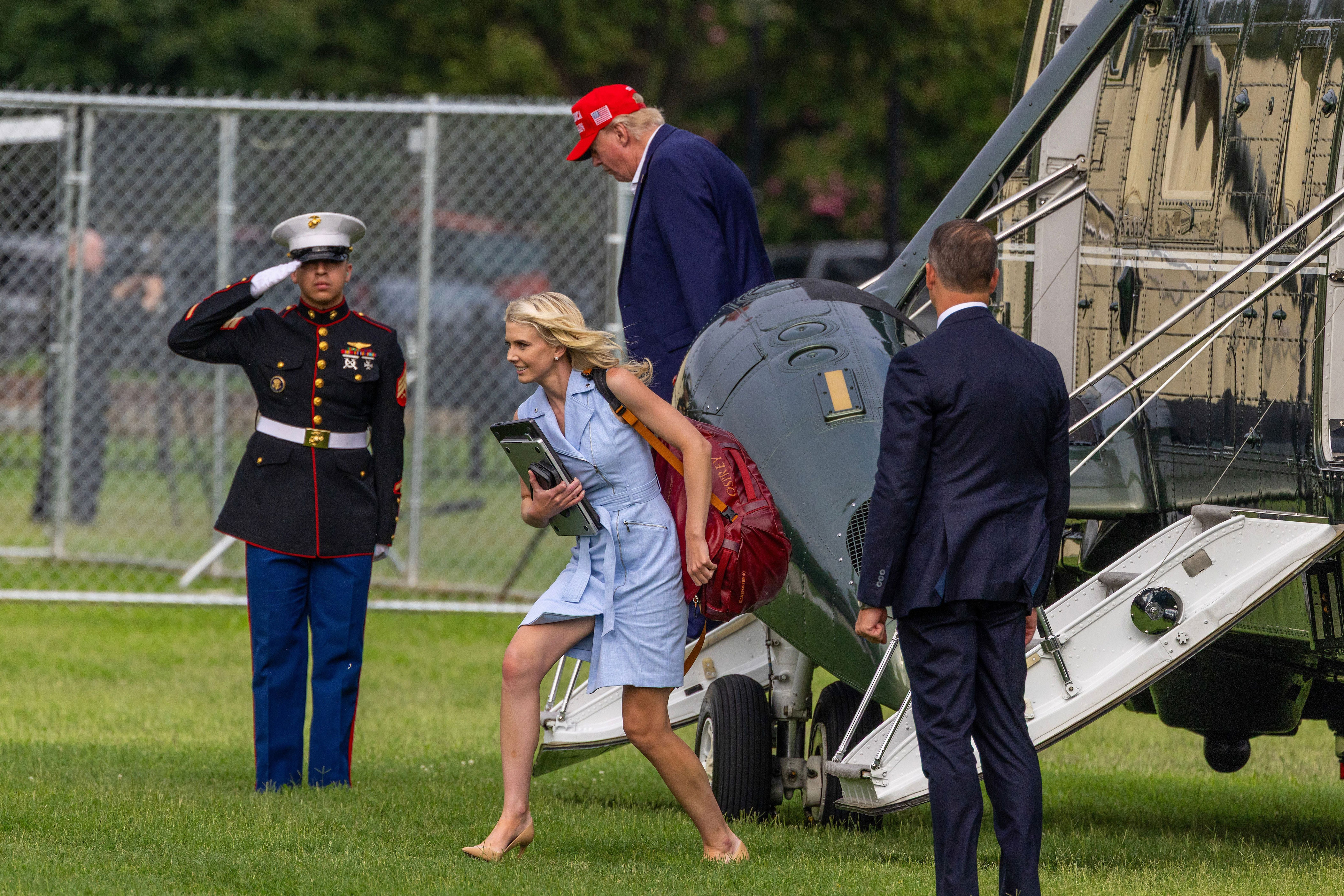 Trump aide rode in trunk when she couldn’t get motorcade seat: report