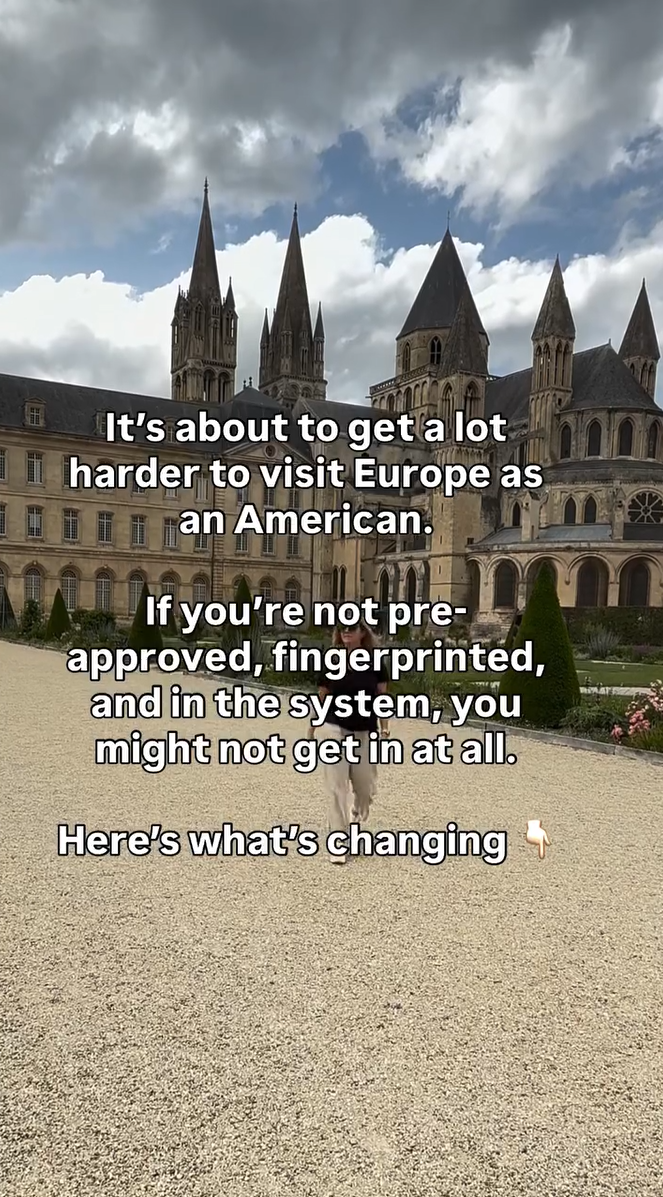 Big changes in European travel new border systems explained