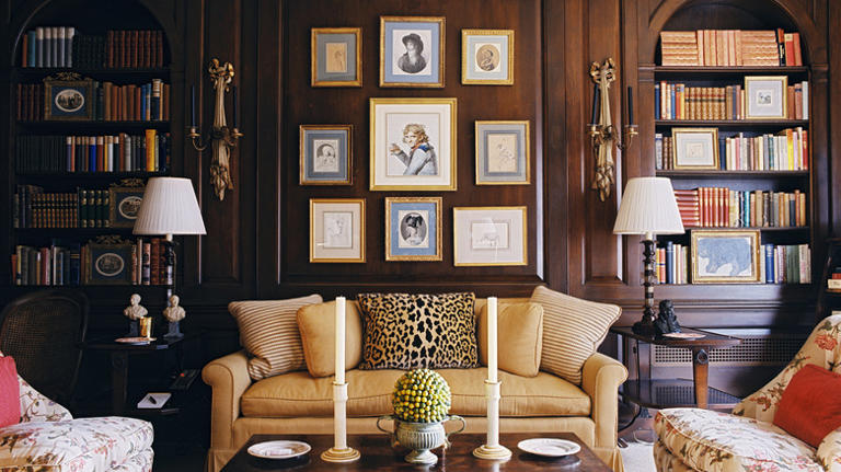 An interior designer reveals how to decorate with vintage-inspired art ...