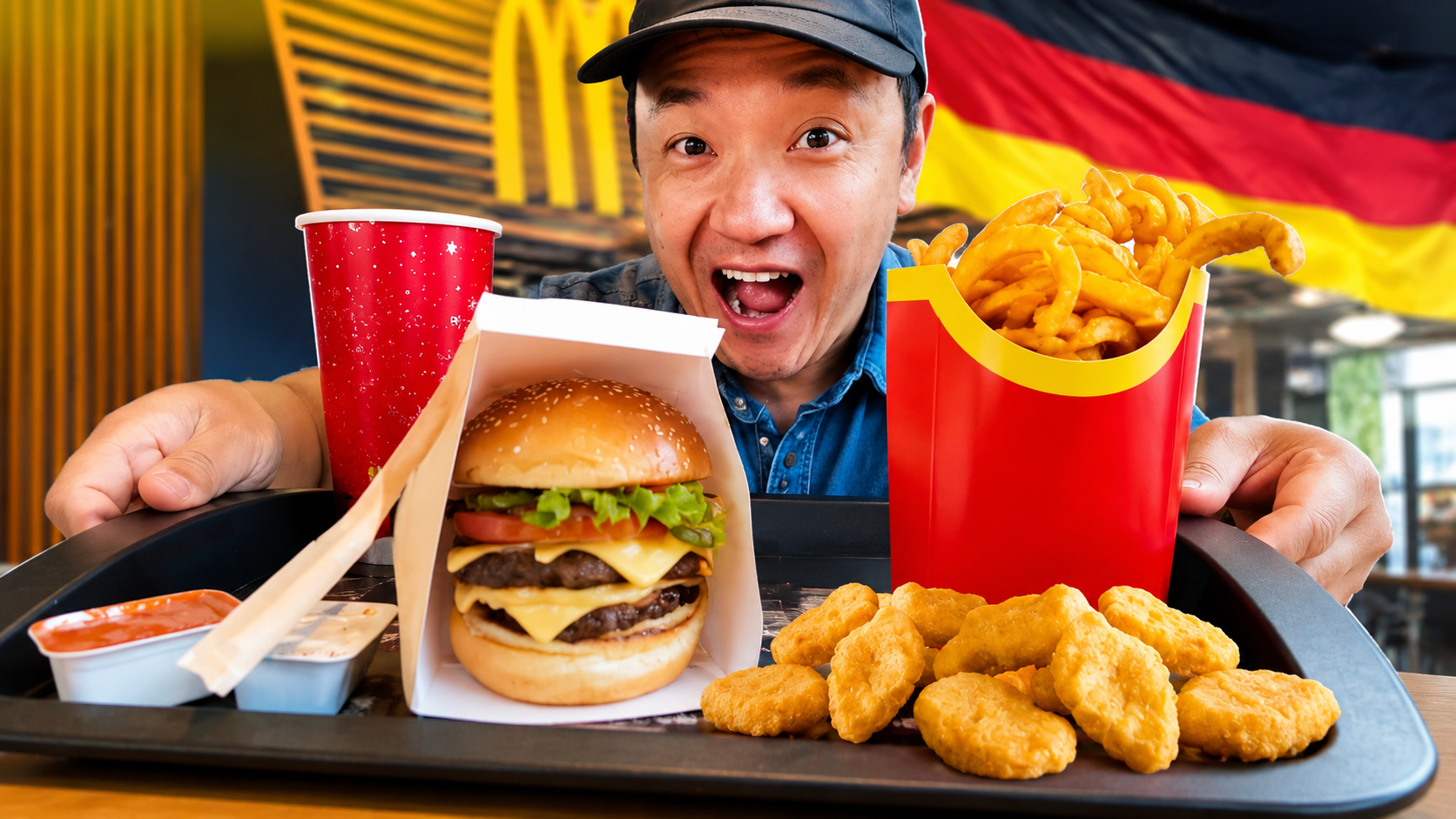 He took one bite of German McDonald's... then said it tasted like “real ...