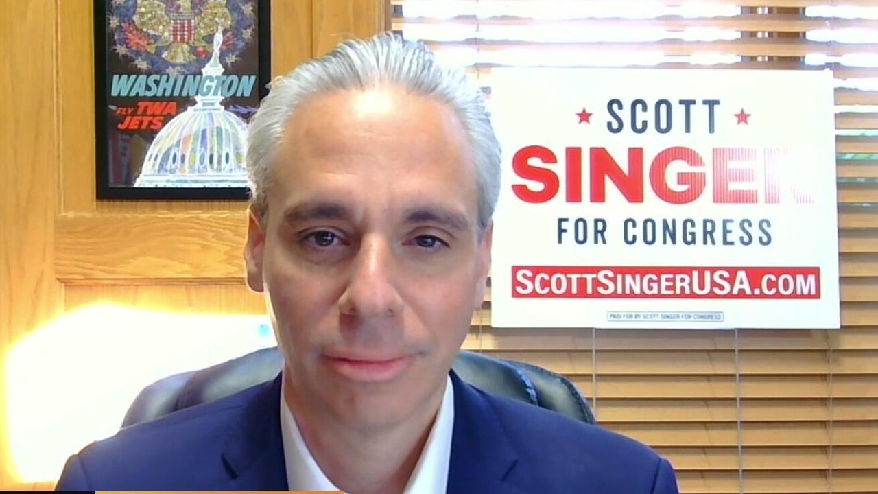 Scott Singer speaks to CBS News Miami after winning Republican ...