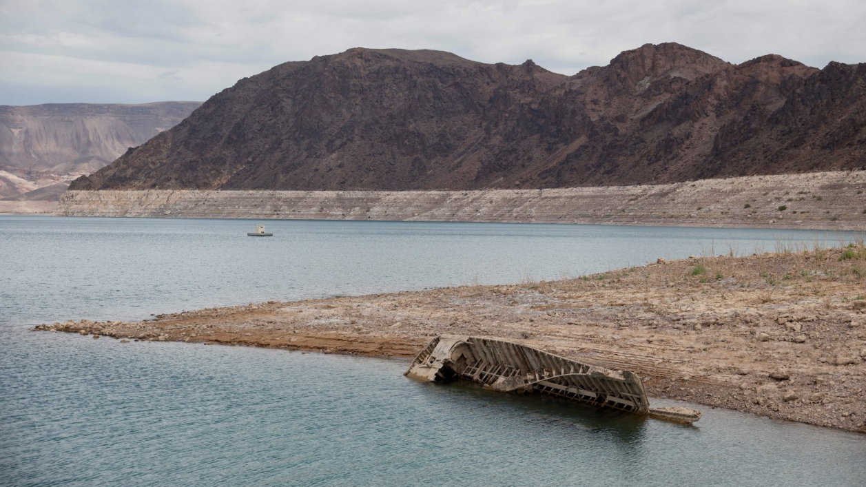 Apparent human remains found in US reservoir as water levels hit record low