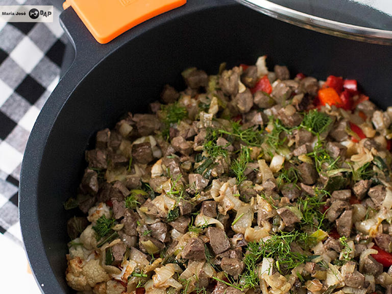 Frito mallorquín, receta tradicional de la gastronomía balear