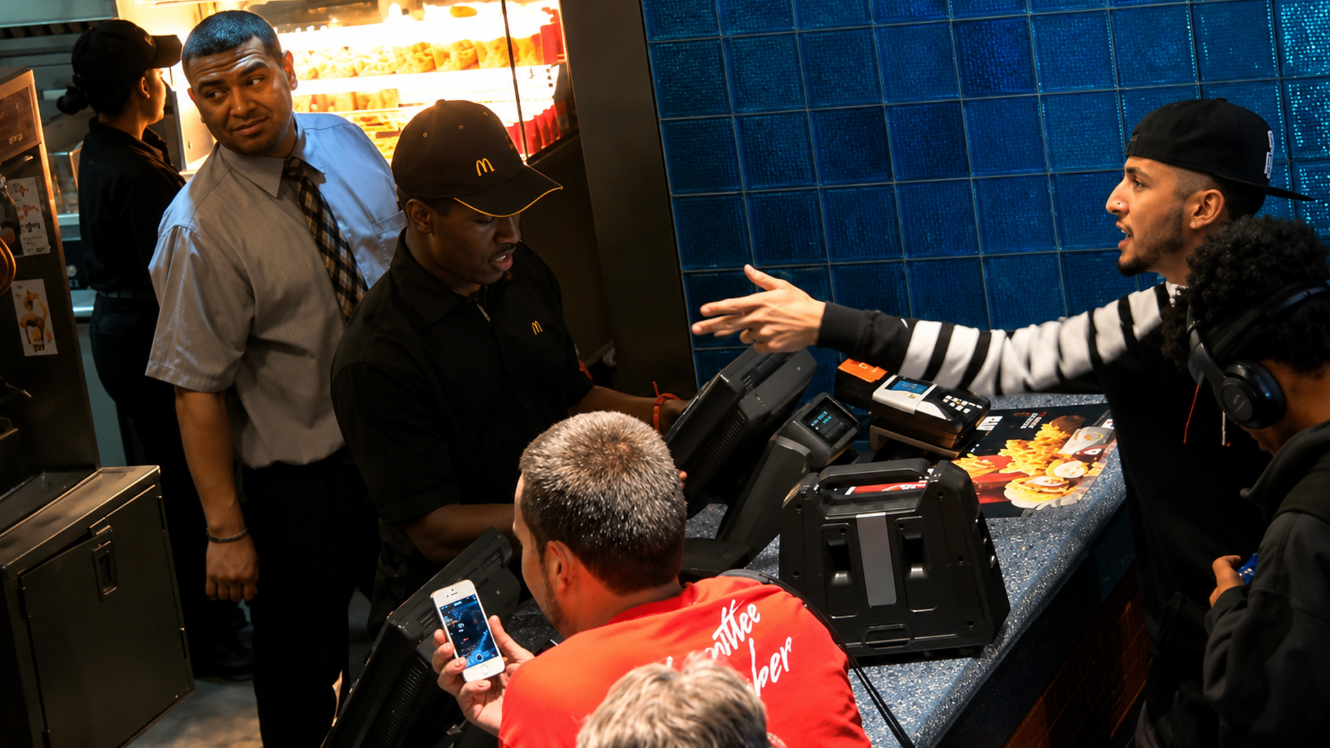 Fast rap McDonald’s order surprises the cashier