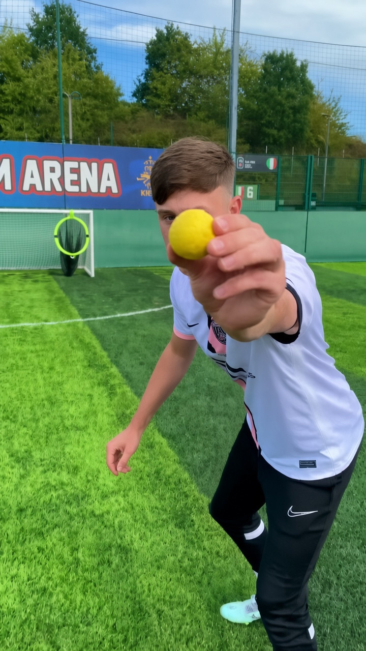 Ultimate top bins challenge with crazy random balls