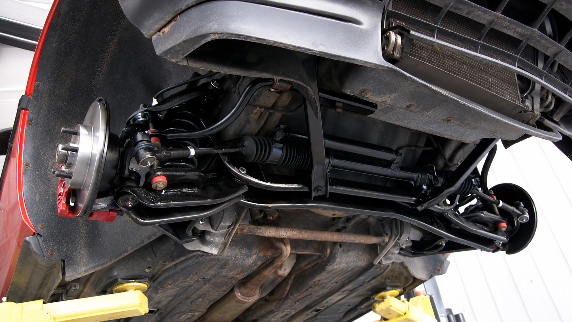 Fiero front suspension gets a complete rebuild
