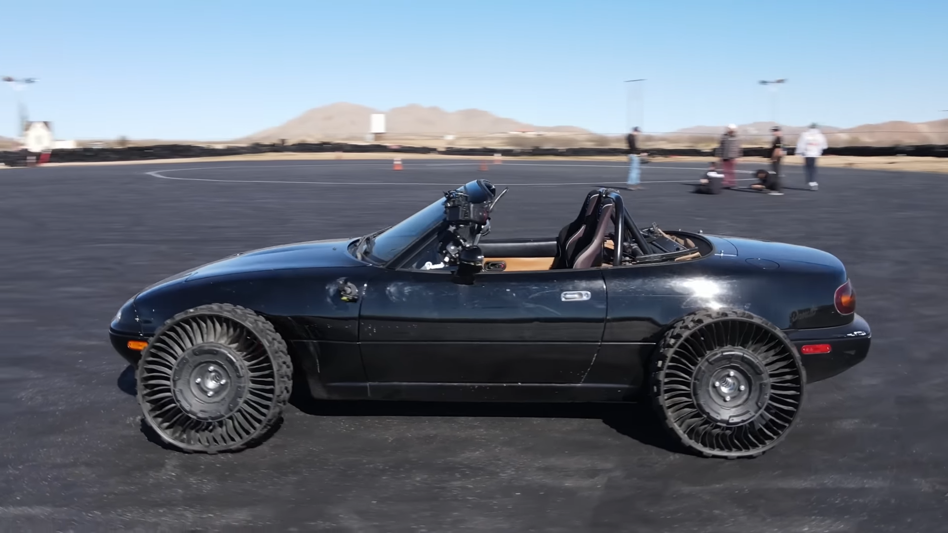 Future airless tires face reality test against modern performance rubber