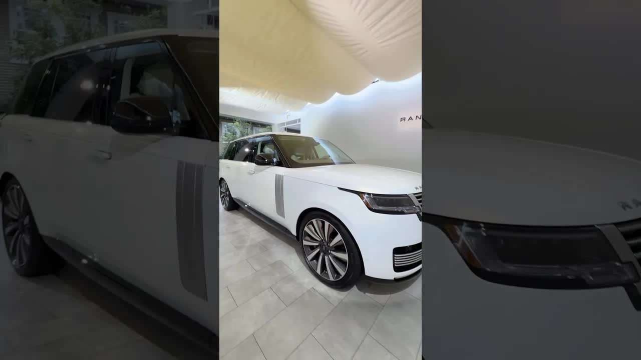 This $450,000 Range Rover has ocean jewelry in the cabin