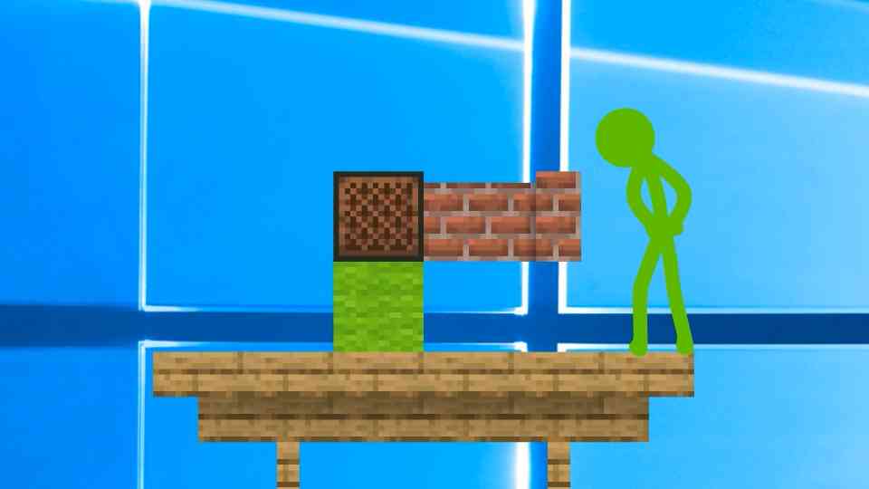 Note block battle lucky: Stick figures gamble on every note