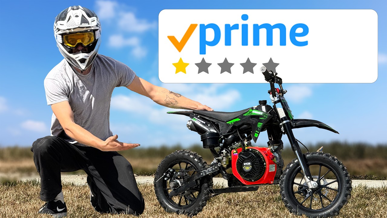 I swapped an engine into a mini pit bike! 😲