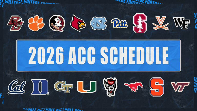 2026 ACC football schedule: Dates, times, TV channels, how to watch