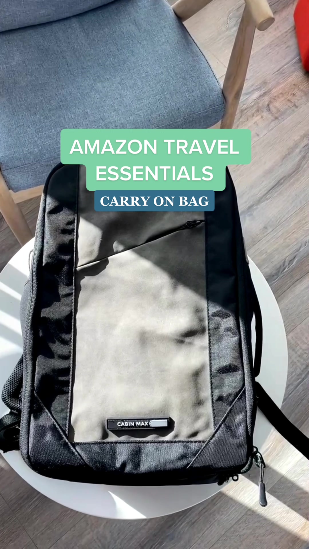 Packing smarter with one compact travel bag