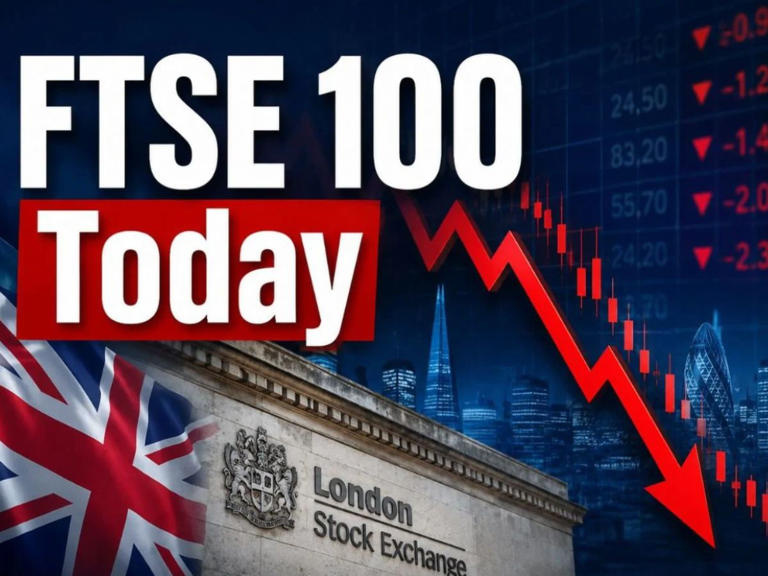 FTSE 100 today: UK stocks fall sharply as gilt yields surge; inflation ...