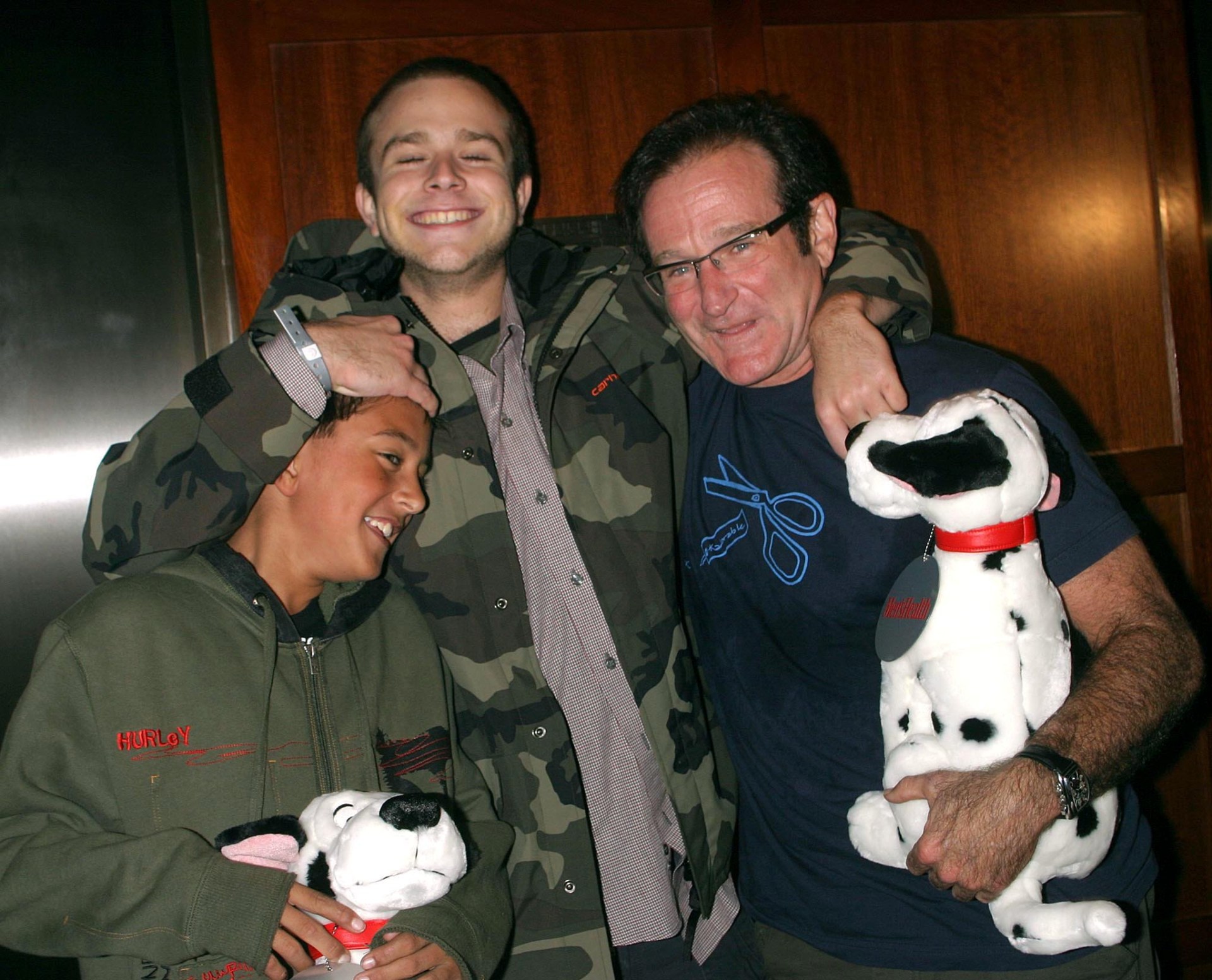 The actor was also father to sons Cody and Zak (Picture: Startraks/Shutterstock)