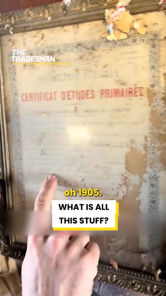 He was going through his old dresser - when he stumbled upon ancient ...