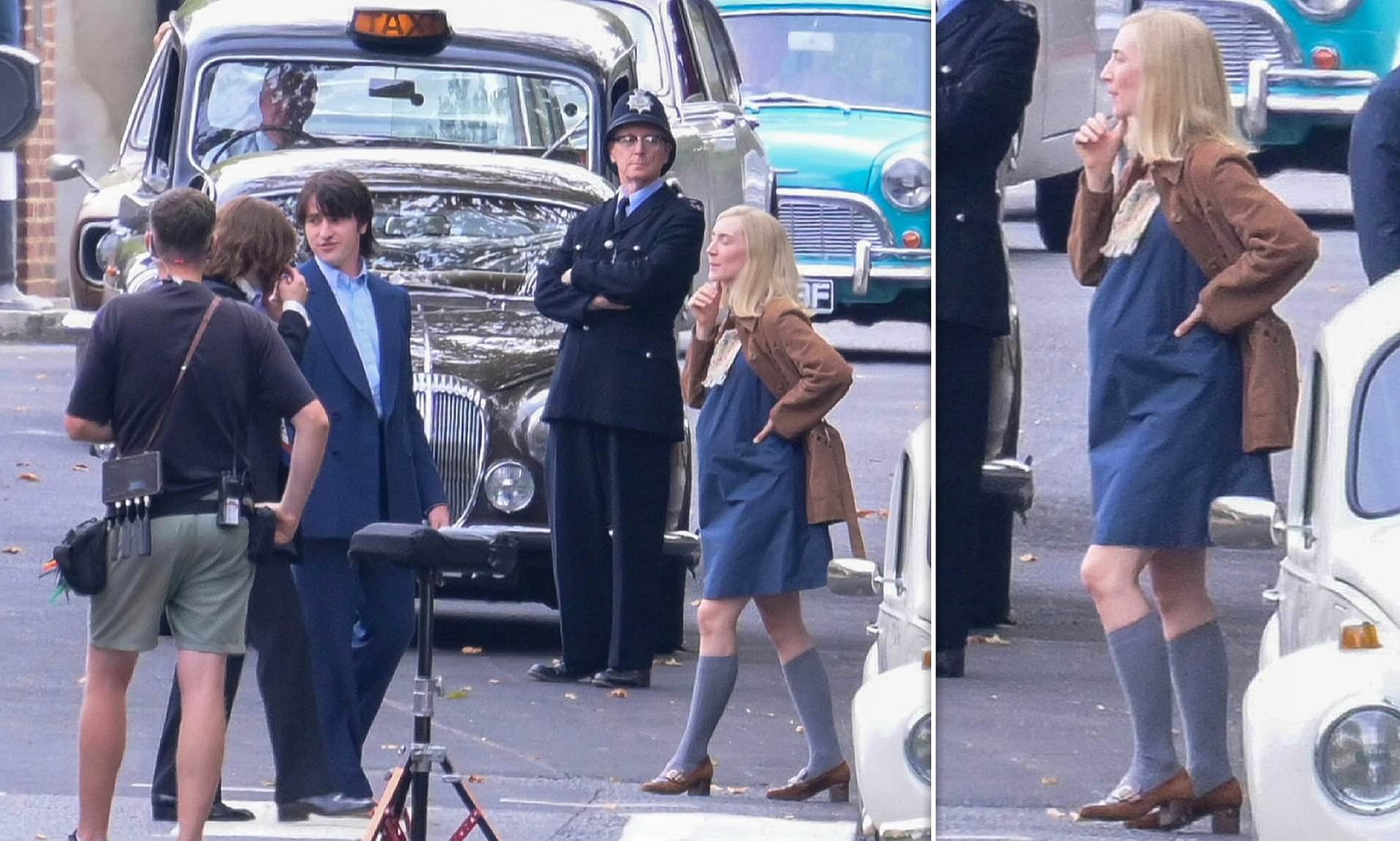 Saoirse Ronan wears fake bump to play pregnant Linda McCartney in the Beatles biopic