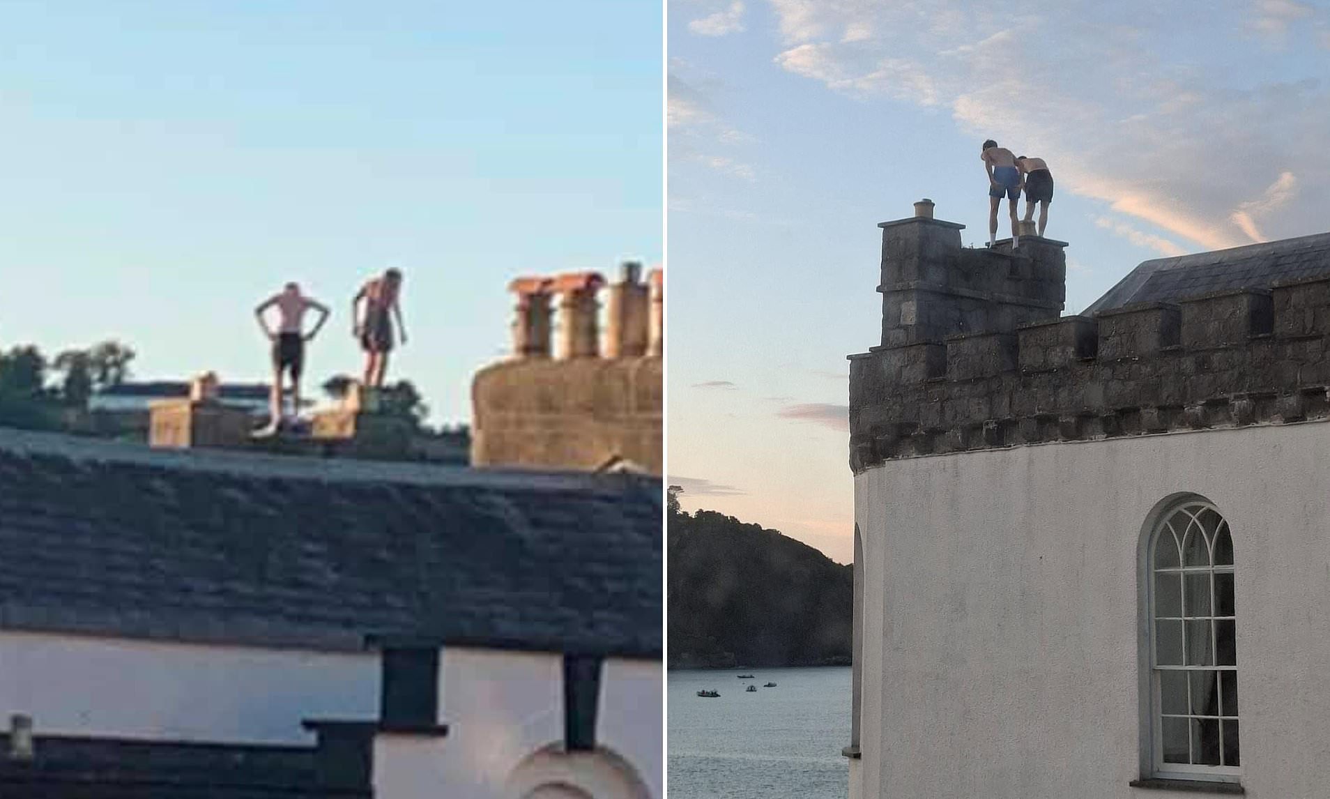 Teens are risking their lives 'tombstoning' into sea from building roof, warns charity