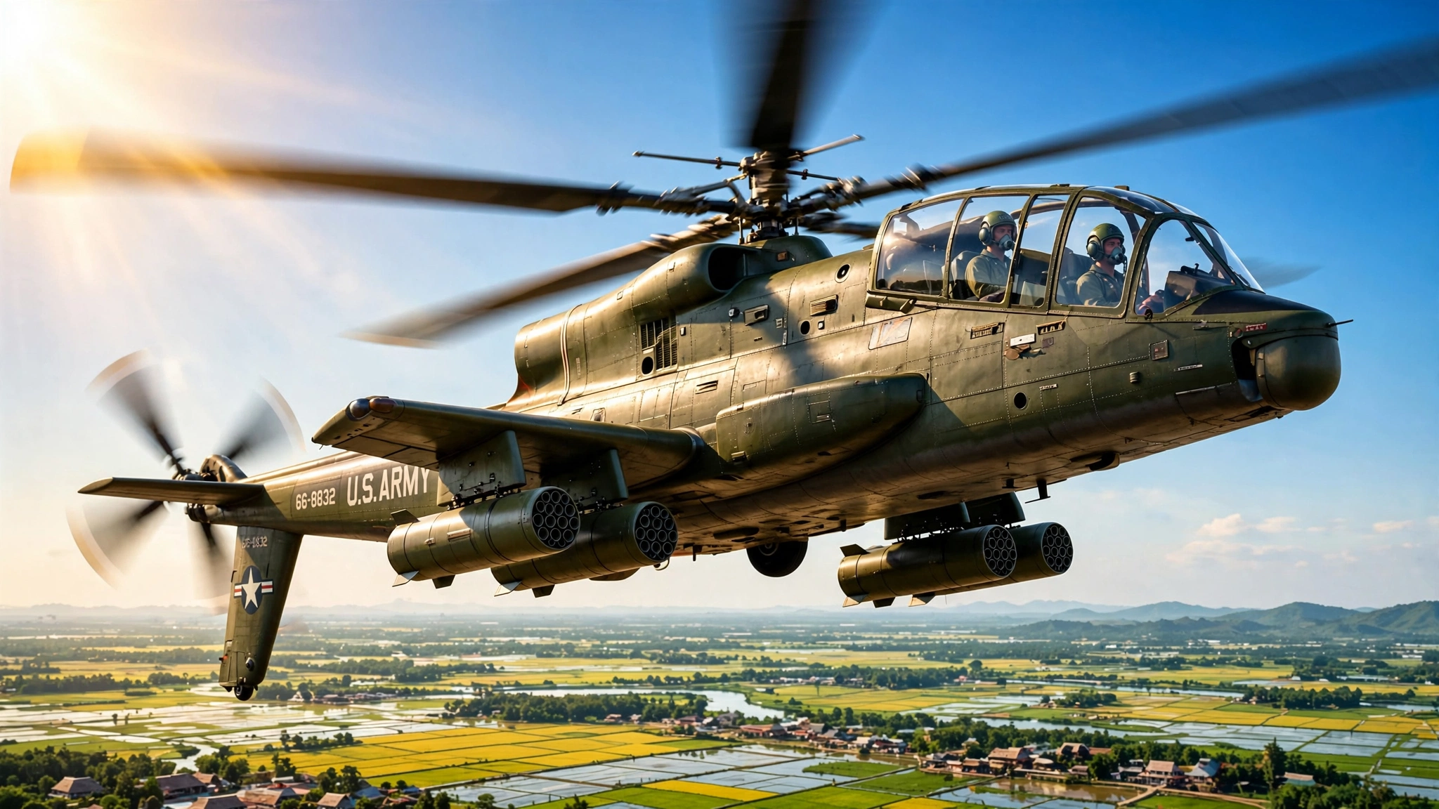 The 200-knot attack helicopter the Army killed before Vietnam - AH-56 ...