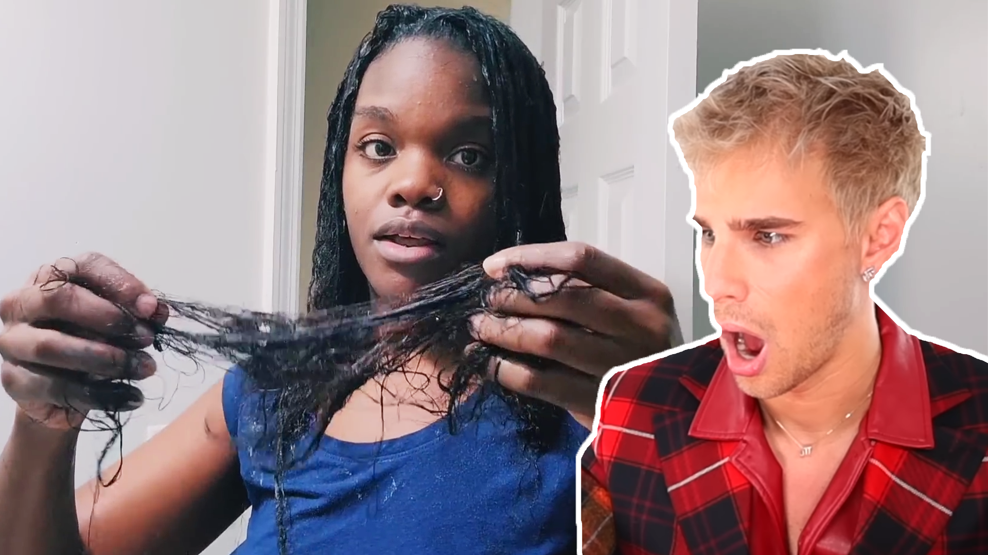 She permed her hair and then it started falling out