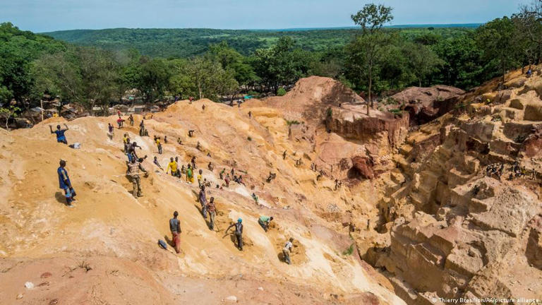Deadly landslides are a regular occurrence at illegal gold mines