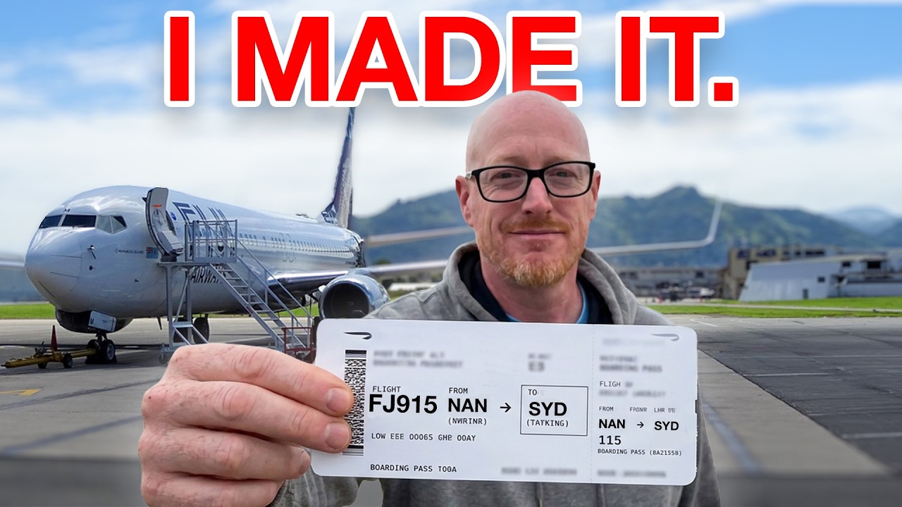 I attempted a round-the-world trip on only 737s