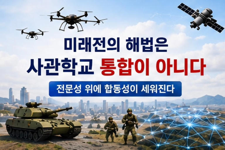[기고] 사관학교는 '특정 정권의 전리품'이 아니다... 미래전 대비 미명 하에 육사 폐교 압박 안돼