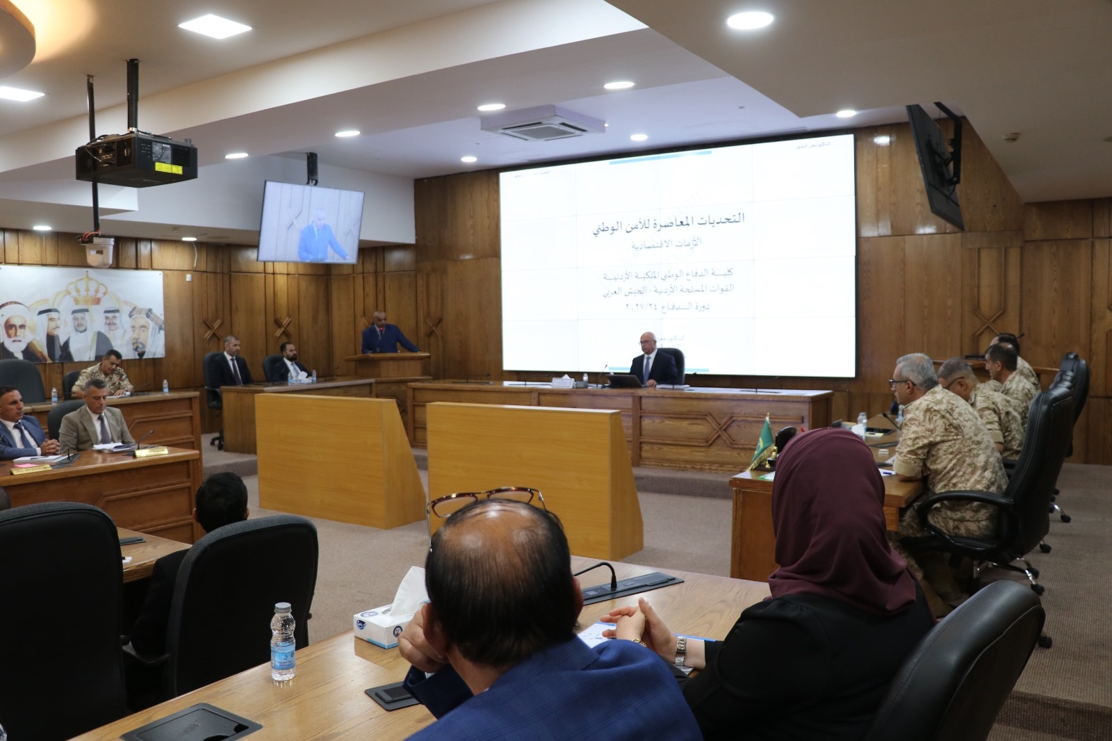 الرئيس التنفيذي لشركة البوتاس يحاضر في كلية الدفاع الوطني