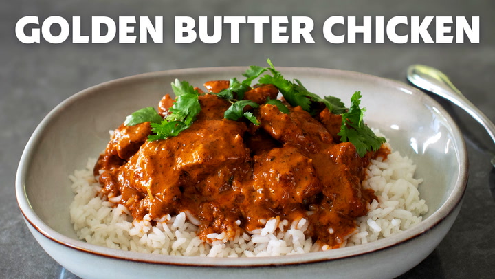 Easy golden butter chicken