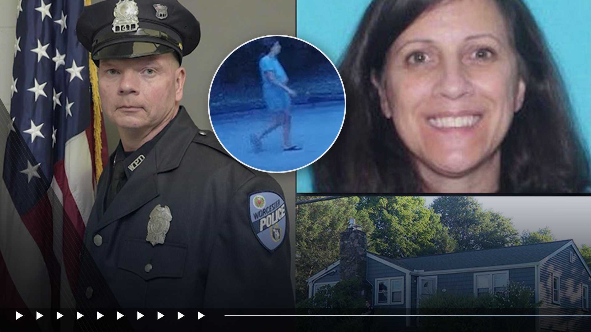 Search for wife of slain Worcester officer enters sixth day