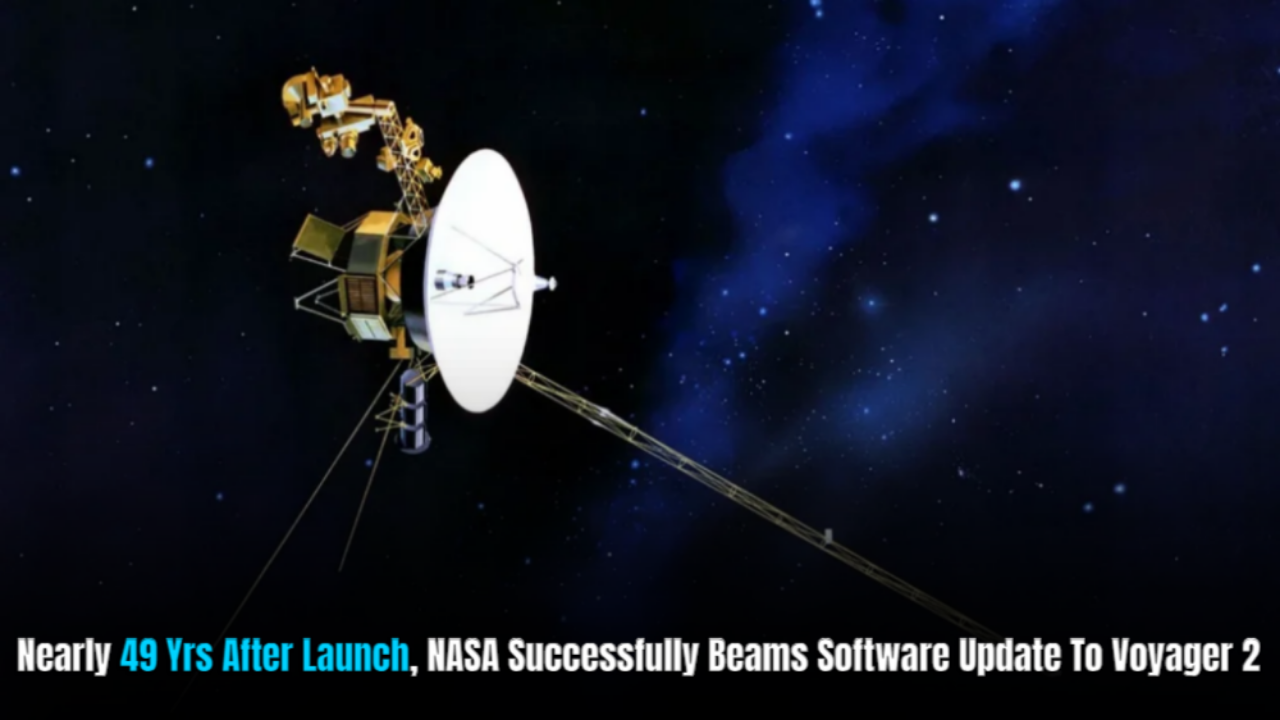 NASA updates Voyager 2 software from 13 billion miles away