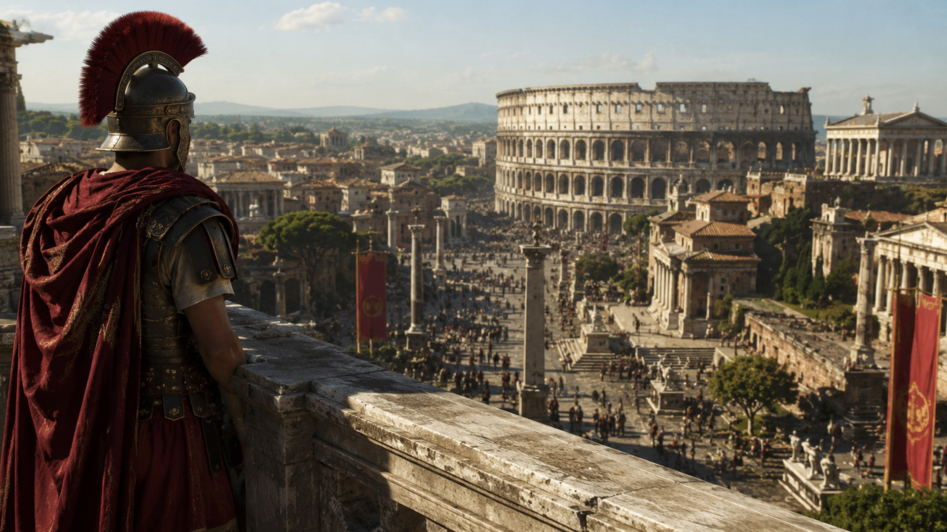 The Roman Empire that ruled much of the ancient world