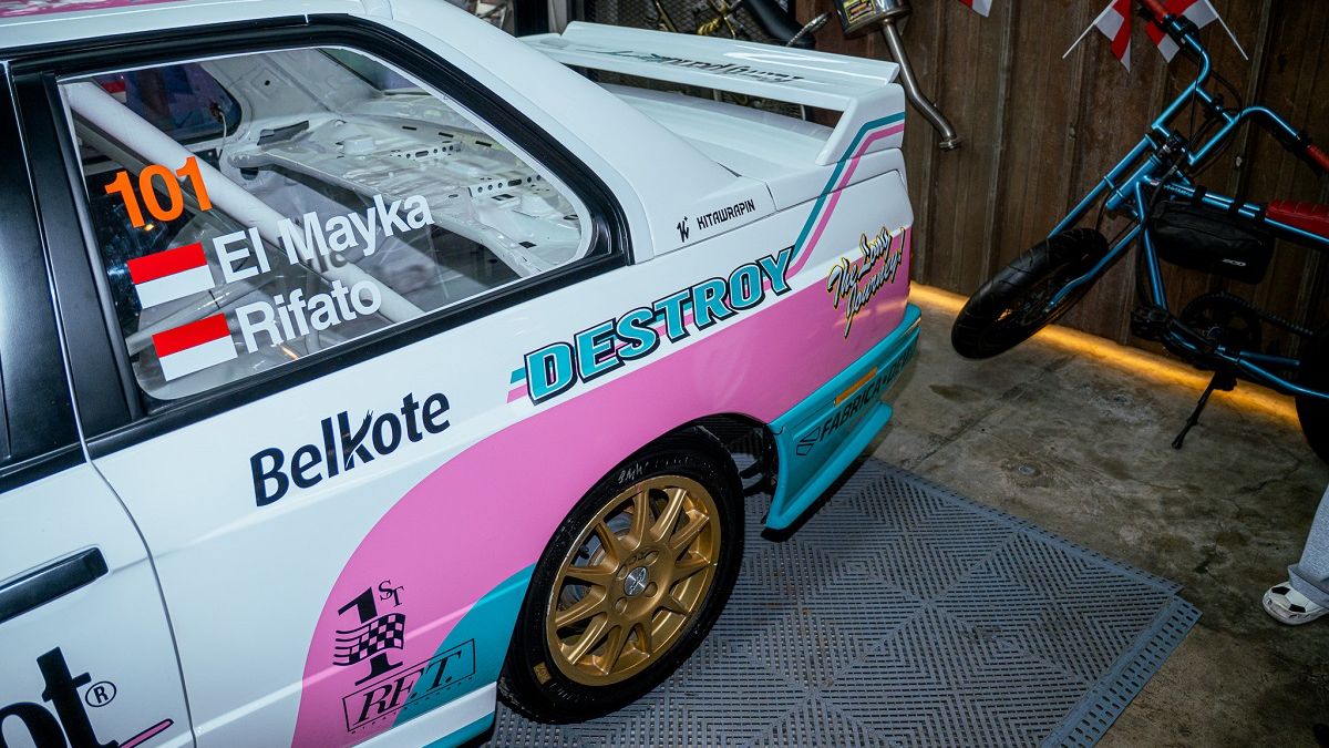 Belkote dan Rifat Sungkar bawa perjalanan M3 E30 dari lintasan rally ke ...