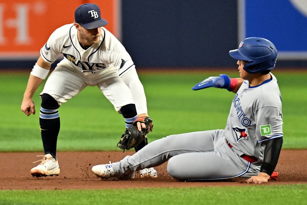 MLB：多伦多蓝鸟对阵坦帕湾光芒
