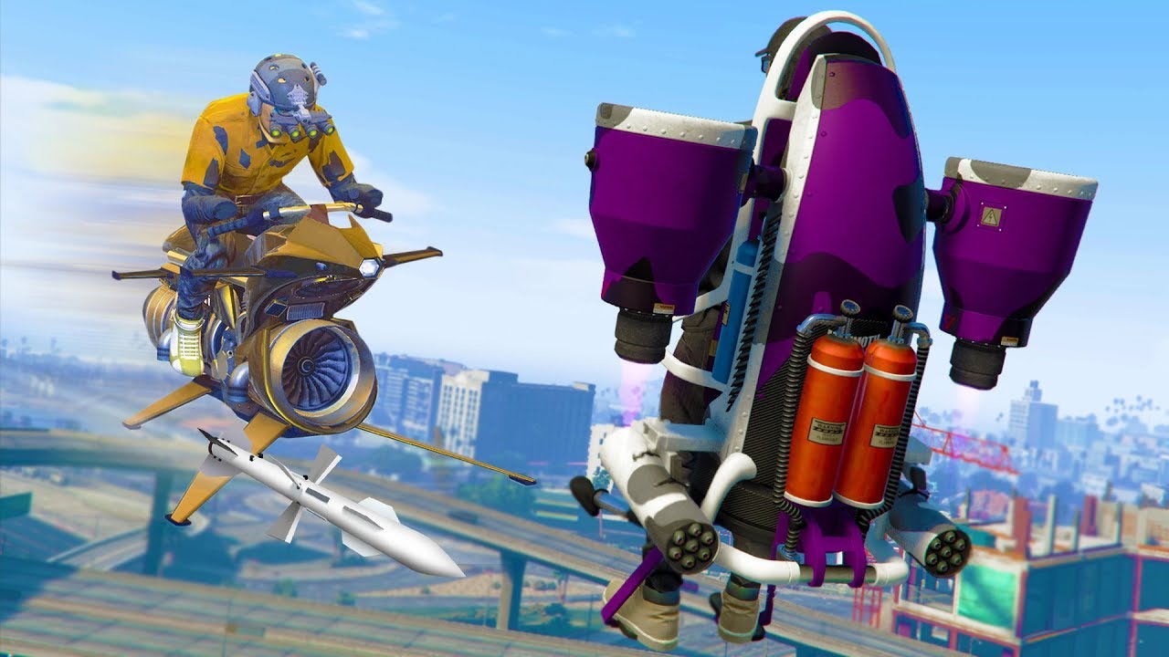 Jetpack vs Oppressor MK2! Big surprise! | GTA 5 thug life #235