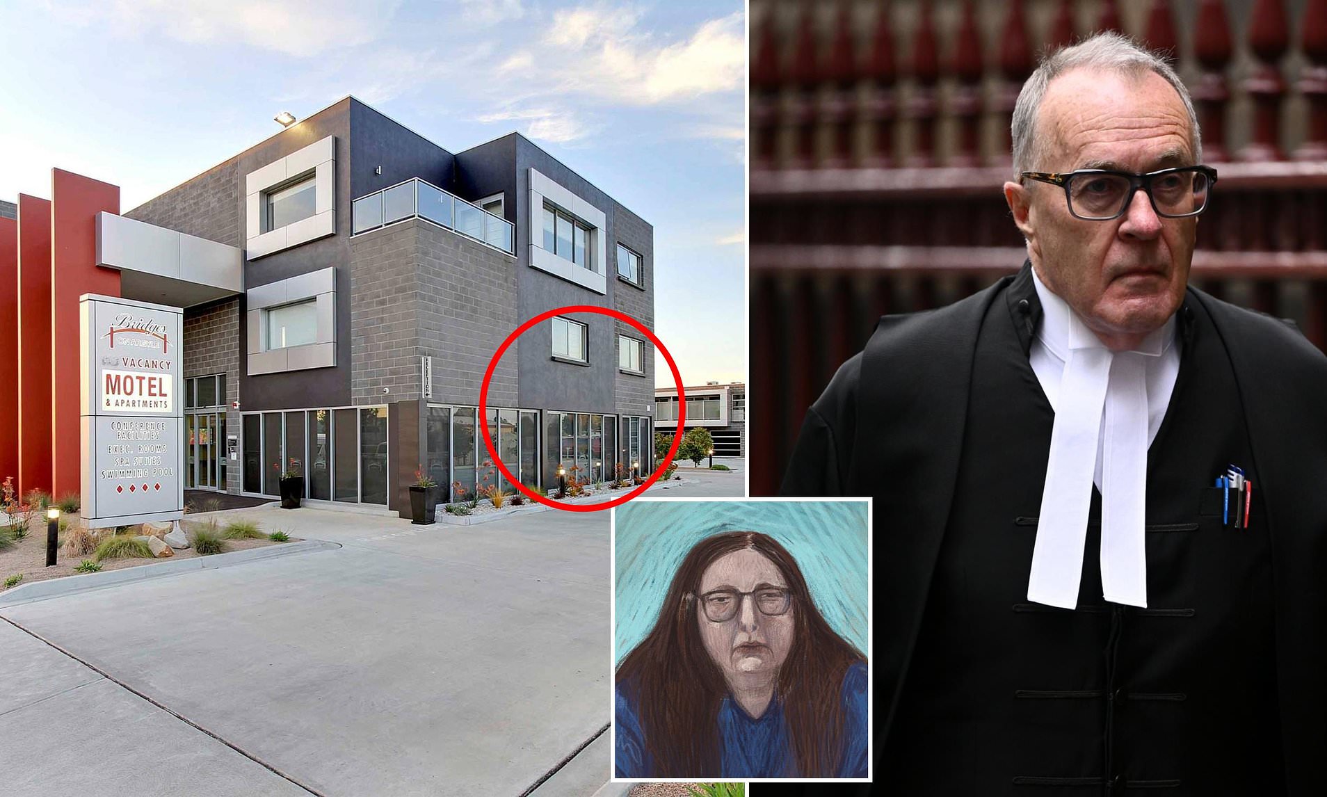 Erin Patterson's 'catastrophic' hotel claim dismissed by prosecutors for having 'no substance'
