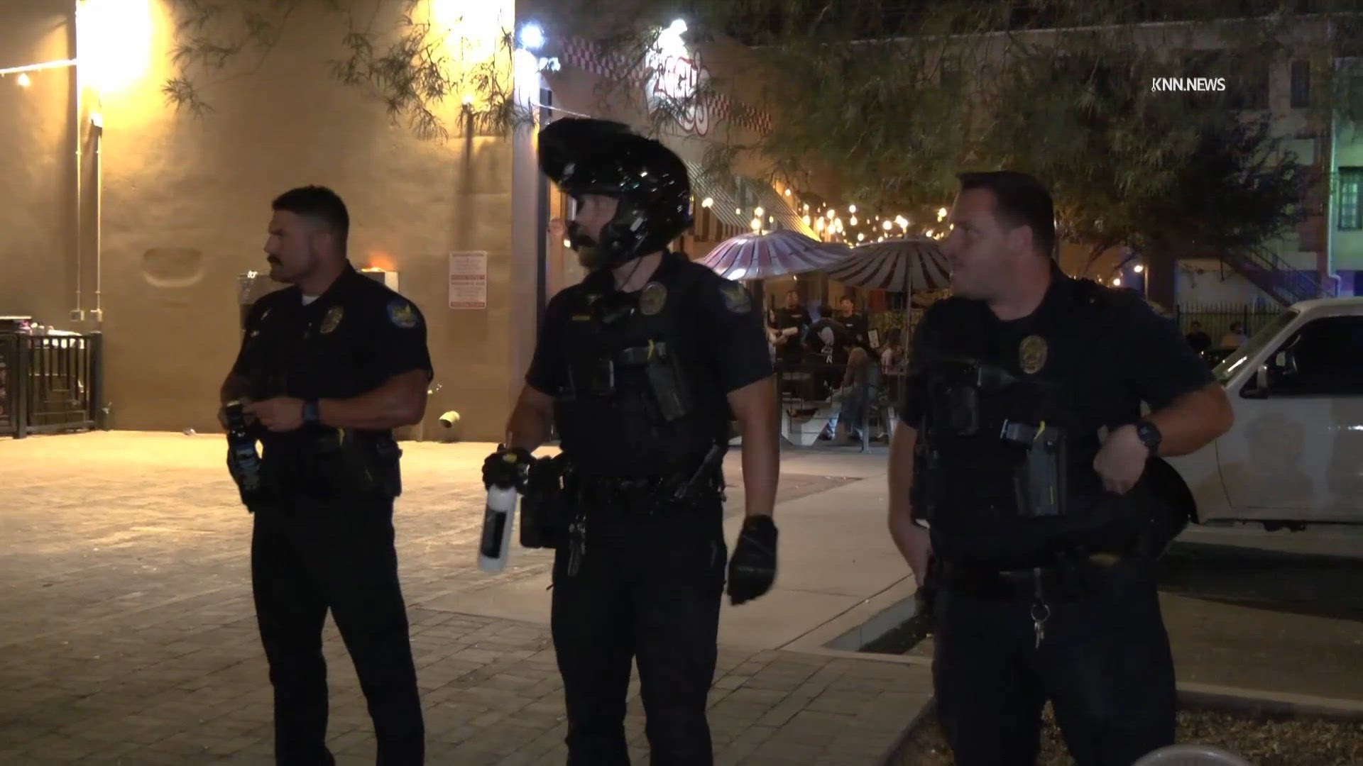Police disperse concert crowd using pepper spray after attendees refuse ...