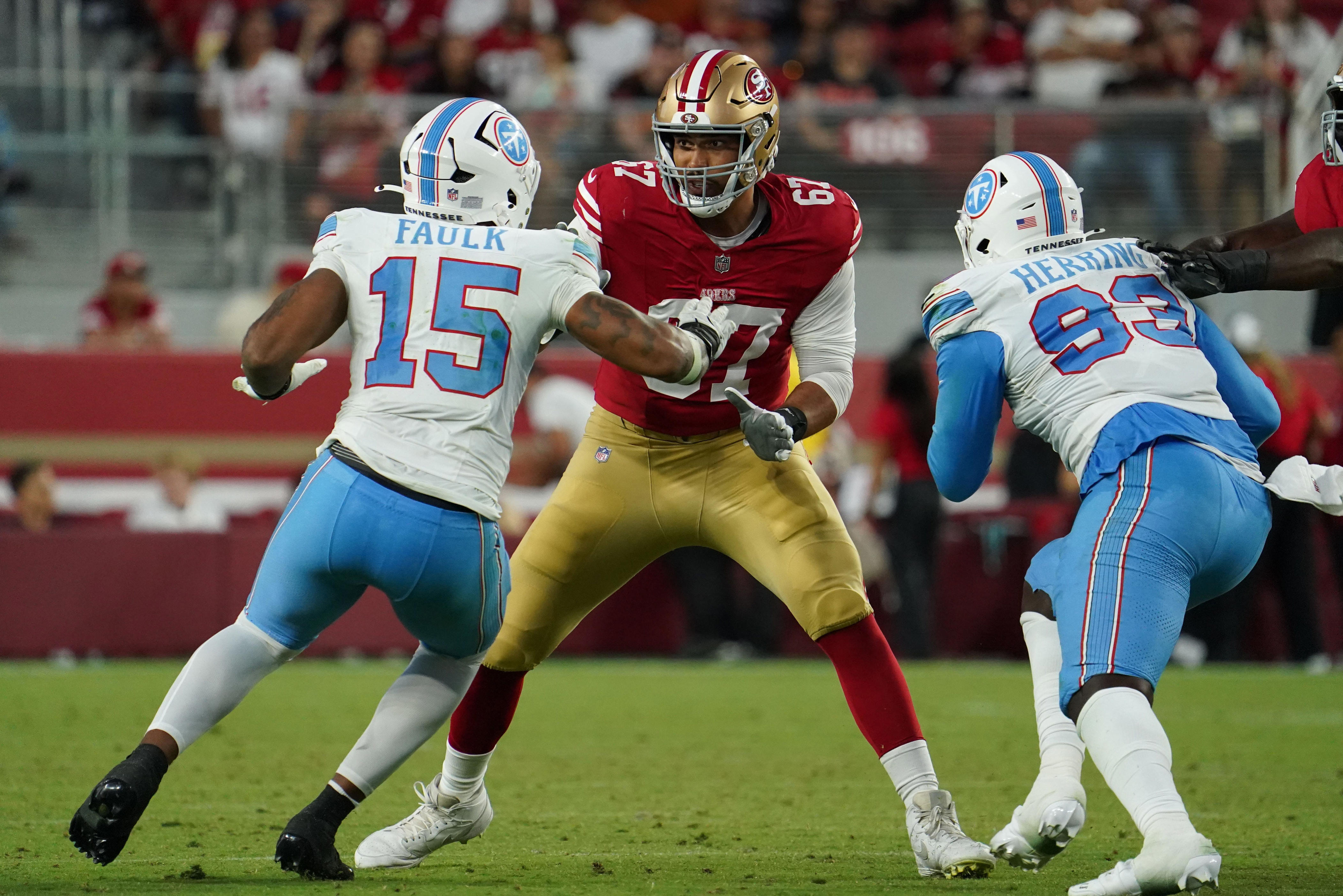 Titans injury report: Cedric Gray sits out, Keldric Faulk returns